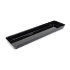 Schaal zwart lang model 760x200mm