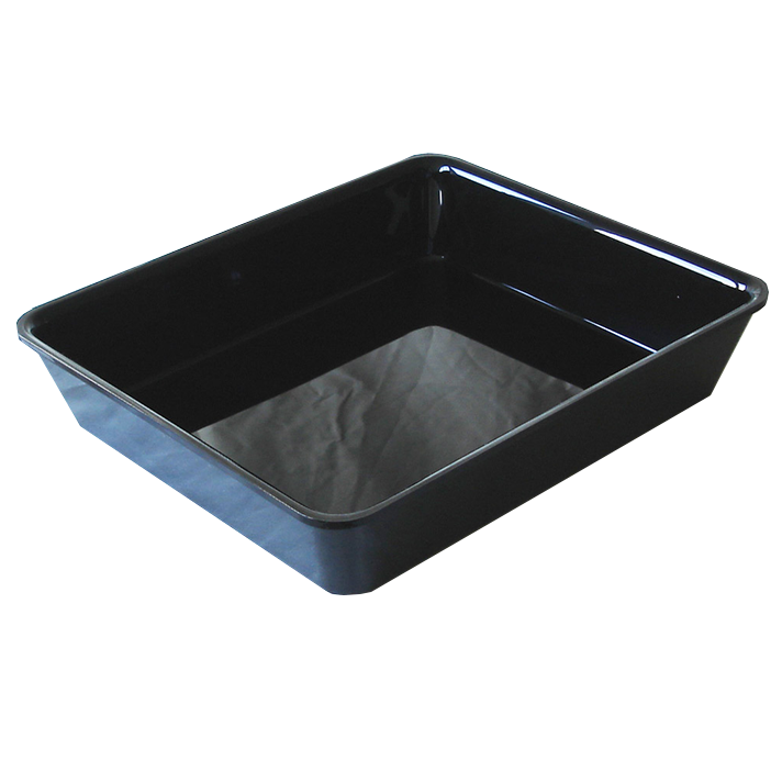 Plexi schaal zwart