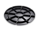 Acrylaat schalenset Carousel,  17-delig, /950mm, hoogte 40mm