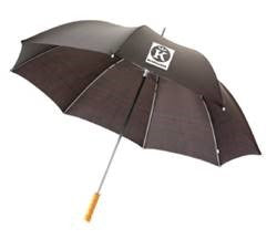 Paraplu, zwart, met Keurslager logo