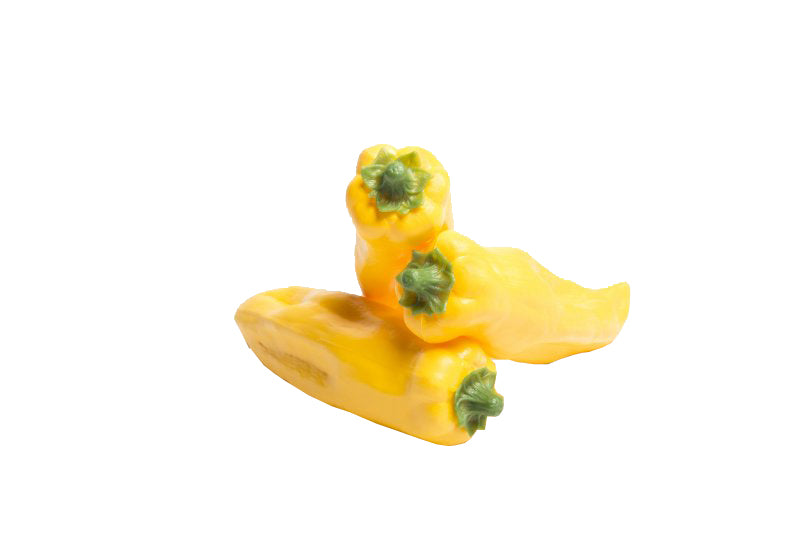 plastic peper geel