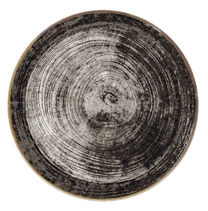 porselein bord zwart wood