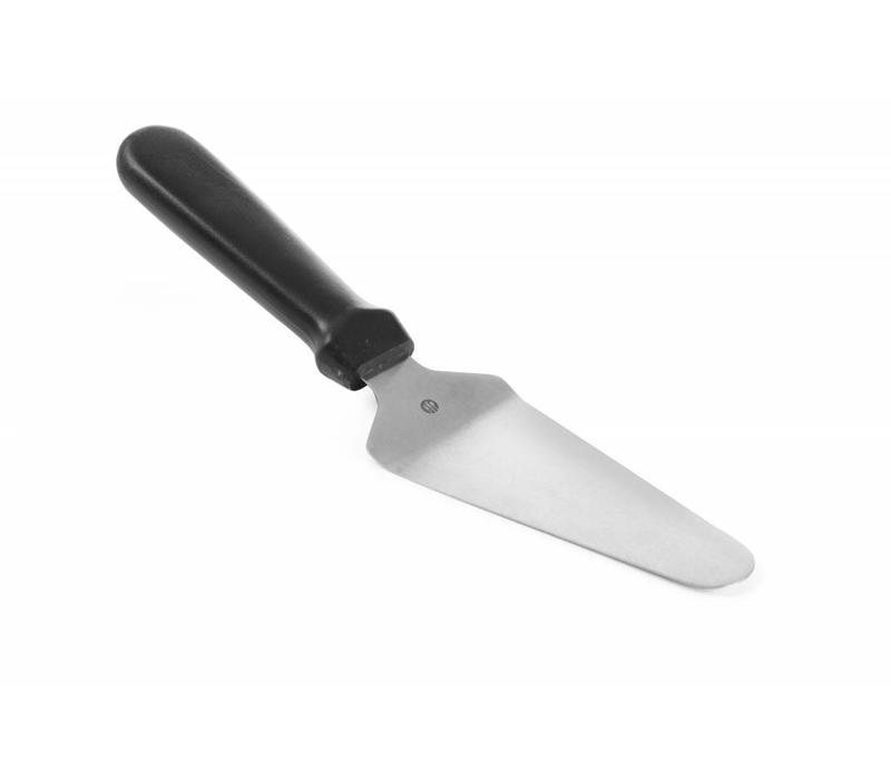 Gebakschep met zwarte greep