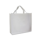 Non-woven boodschappen tas, wit, 400x350mm (BxH) 120mm diep
