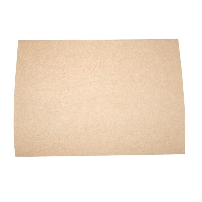 Vetvrij papier, bruin, 380x275mm (500st), ongebleekt papier