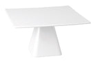 Taartplateau 'Casual', wit, Melamine, 310x310mm en 160mm hoog.