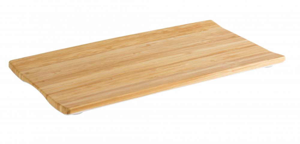 Melamine plateau met bamboo look, GN1/3 325x176x20mm