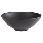 Melamine schaal 'Nero' zwart, /240mm en 90mm hoog, 1.7L, geschikt voor in de vaatwasser.