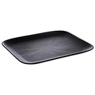 Melamine Gastronorm bord zwart 'Nero' GN1/2 325x265x25mm, geschikt voor in de vaatwasser.