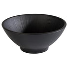 Melamine schaal 'Nero' zwart, /190mm en 80mm hoog, 0.9L, geschikt voor in de vaatwasser.