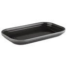 Melamine schaal 'Emma' grijs, GN1/4 265x162x30mm, geschikt voor in de vaatwasser.