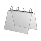 A-standaard met ringband - 300x215mm - Transparant - Van Erkel Winkelmaterialen