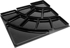ABS schalenset 1/4 Blok (10-delig) - 800x800x40mm - Zwart - Van Erkel Winkelmaterialen