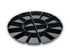 ABS schalenset Rondeel (16-delig) - Ø950x50mm - Zwart - Van Erkel Winkelmaterialen