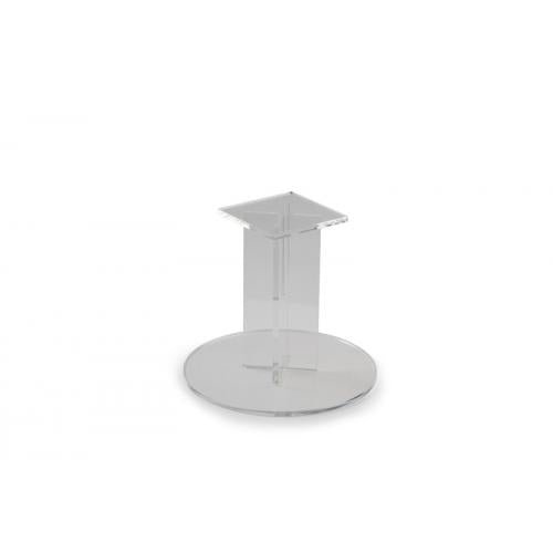 Acryl standaard (t.b.v. display) - Ø170x50mm - 50mm - Van Erkel Winkelmaterialen