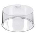 Afdek/beschermkap - Ø310x210mm - Transparant - Van Erkel Winkelmaterialen