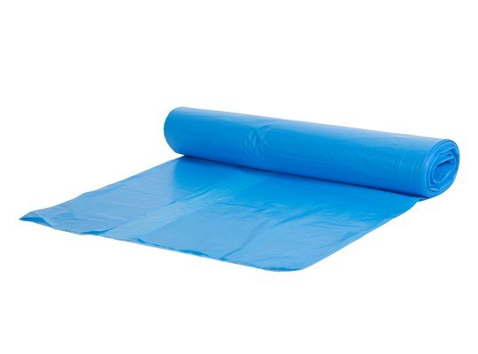 Afvalzakken 60L - 900x1100mm - Blauw - Van Erkel Winkelmaterialen