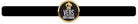 Bandsticker "Vers voor u gemaakt" - 300x25mm - Zwart - Van Erkel Winkelmaterialen