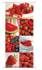 *Banner "Fruit soorten" - 1800x750mm - Van Erkel Winkelmaterialen