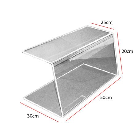 Beschermkap - 500mm - Transparant - Van Erkel Winkelmaterialen