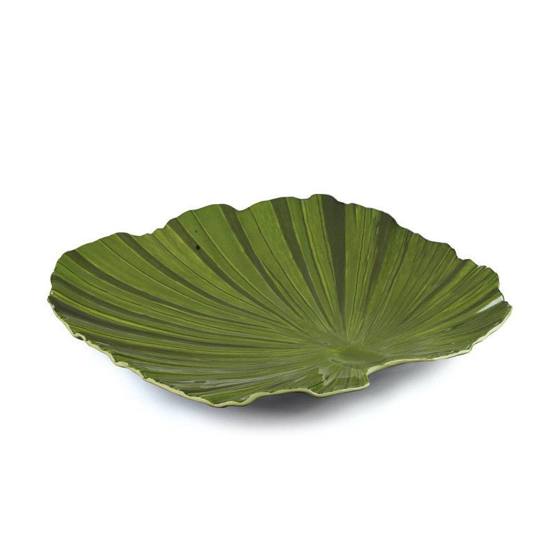 Bladschaal Palm - 350x340x50mm - Groen - Van Erkel Winkelmaterialen