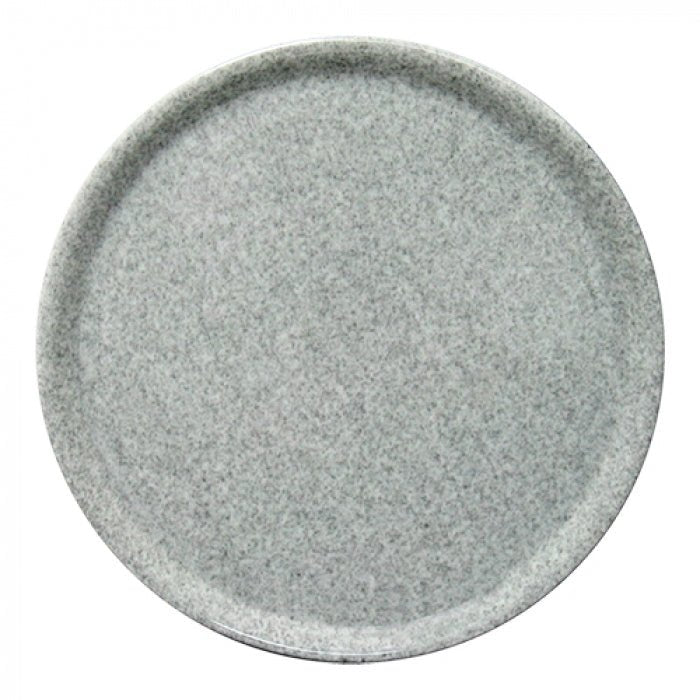 Bord aardewerk - Ø310mm - Grijs - Van Erkel Winkelmaterialen