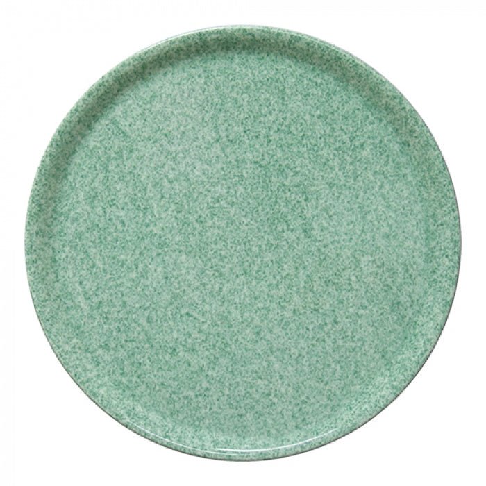 Bord aardewerk - Ø310mm - Groen - Van Erkel Winkelmaterialen