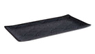 Bord 'Dark Wave' - 325x176x20mm (GN1/3) - Zwart - Van Erkel Winkelmaterialen