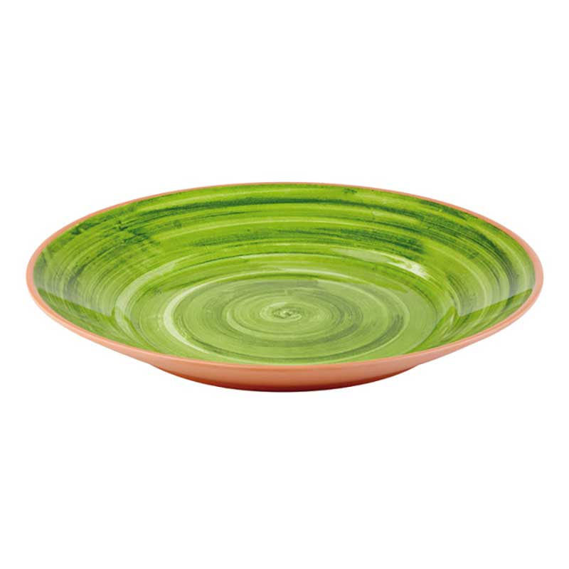 Bord 'La Vida' - Ø320mm - Groen - Van Erkel Winkelmaterialen