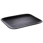 Bord 'Nero' - 325x265x25mm (GN1/2) - Zwart - Van Erkel Winkelmaterialen