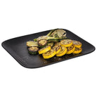 Bord 'Nero' - 325x265x25mm (GN1/2) - Zwart - Van Erkel Winkelmaterialen
