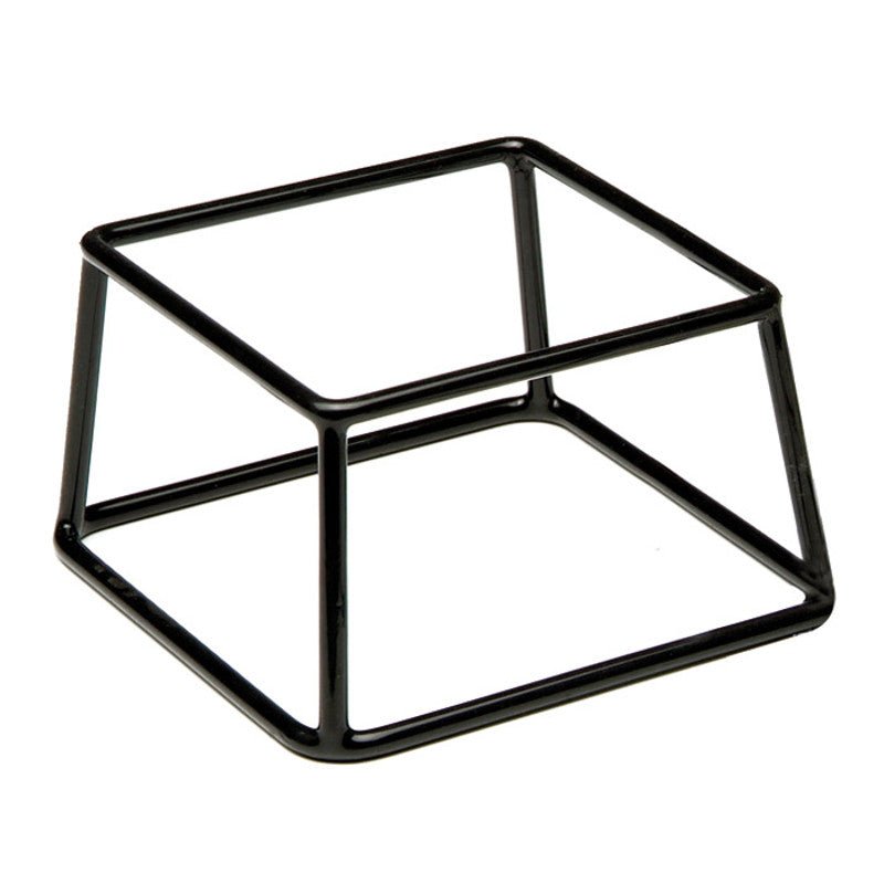 Buffetverhoger zwart - 180x180x100mm - Zwart - Van Erkel Winkelmaterialen