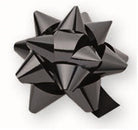 Cadeau ster zwart - Ø50mm - Van Erkel Winkelmaterialen