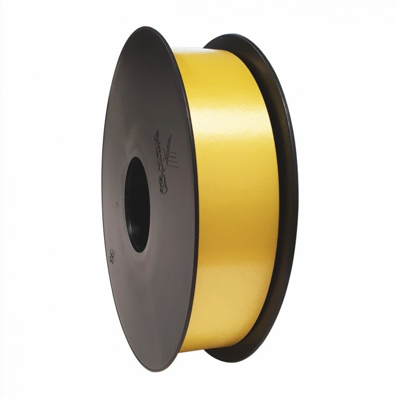 Cadeaulint geel - 31mm - Van Erkel Winkelmaterialen