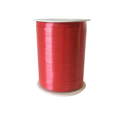 Cadeaulint glans rood - 5mm - Rood - Van Erkel Winkelmaterialen