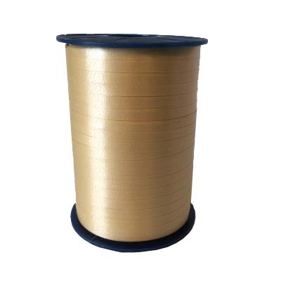 Cadeaulint mat goudkleur - 5mm - Goud - Van Erkel Winkelmaterialen