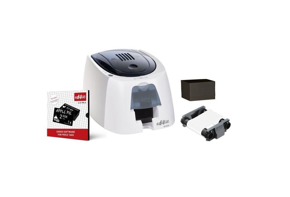 Cardprinter Edikio Acces (pakket) - Evolis - Edikio Acces - Van Erkel Winkelmaterialen