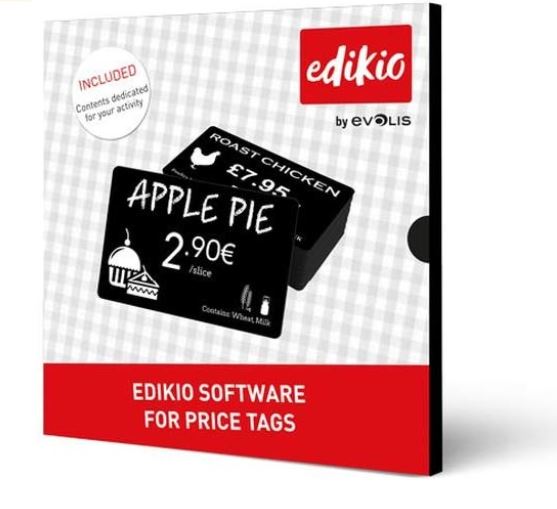 Cardprinter Edikio Flex (pakket) - Evolis - Edikio Flex - Van Erkel Winkelmaterialen