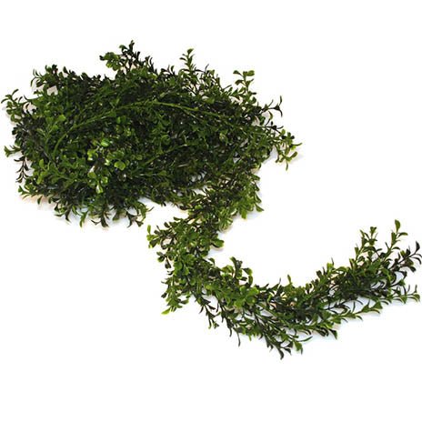 Decoratie slinger Buxus dik - 2500mm - Groen - Van Erkel Winkelmaterialen
