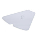 Deksel (schalenset rond) - GN1/5 265x200mm - Transparant - Van Erkel Winkelmaterialen