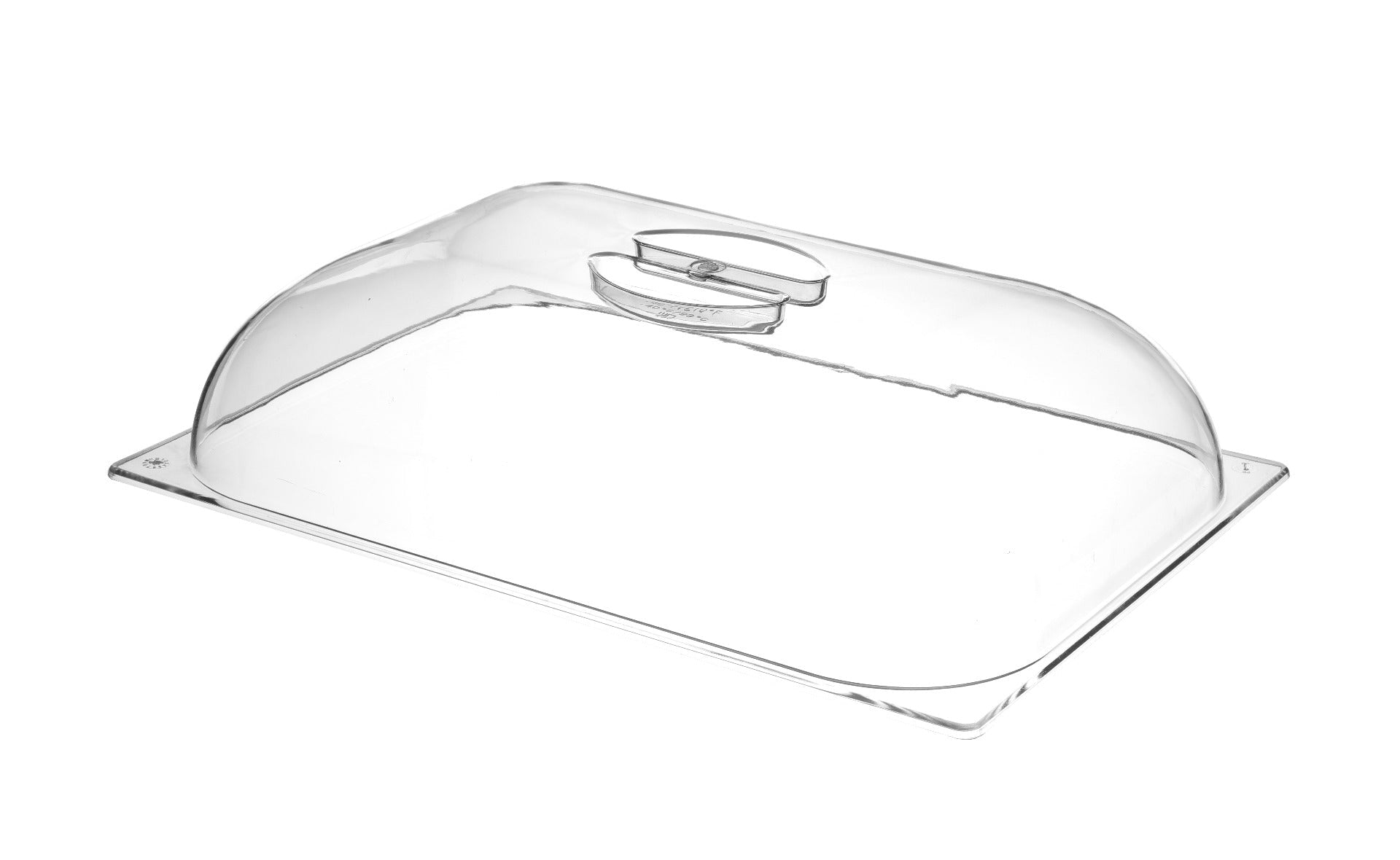 Deksel voor ijsbak hoog - 360x250mm - Transparant - Van Erkel Winkelmaterialen