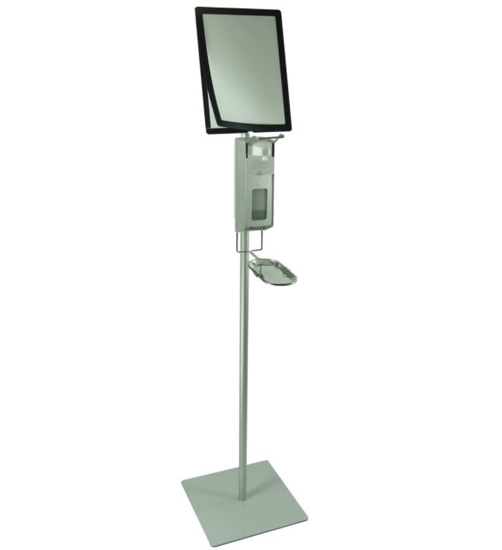 *Desinfectie standaard (elleboog dispenser) - Van Erkel Winkelmaterialen