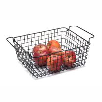 Draadmand GN - 313x253x120mm (GN1/2) - Zwart - Van Erkel Winkelmaterialen