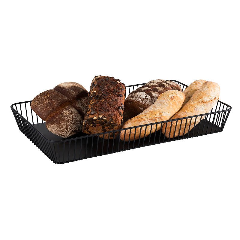 Draadmand GN 'Urban' - 530x325x75mm (GN1/1) - Zwart - Van Erkel Winkelmaterialen