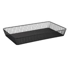 Draadmand GN 'Urban' - 530x325x75mm (GN1/1) - Zwart - Van Erkel Winkelmaterialen