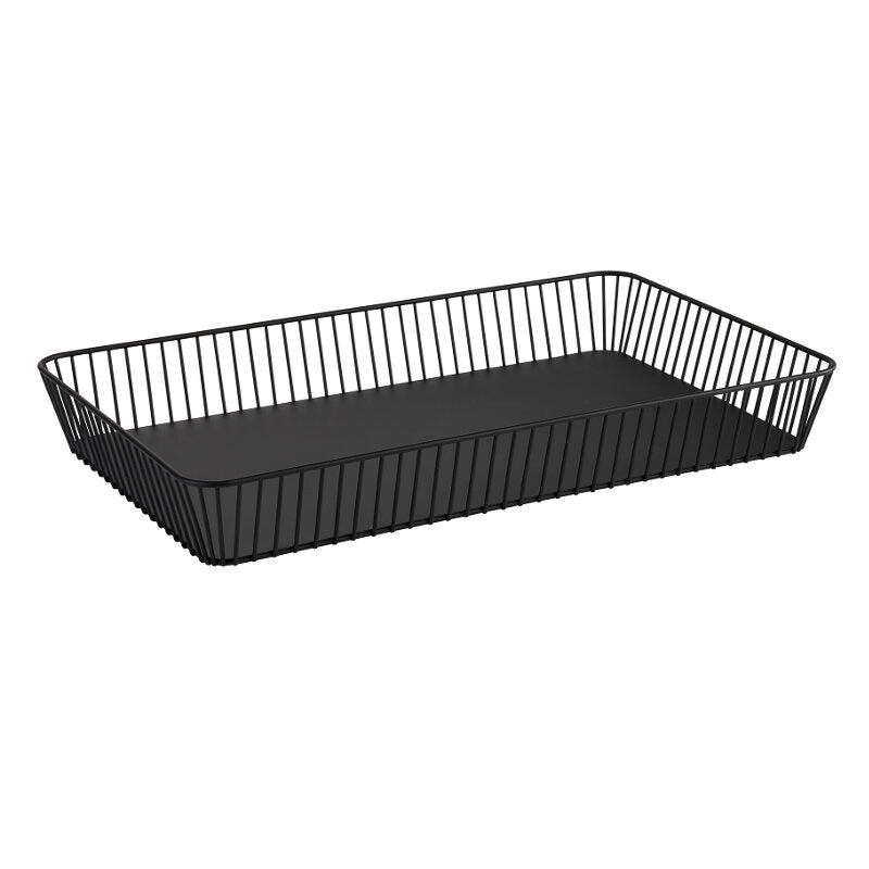 Draadmand GN 'Urban' - 530x325x75mm (GN1/1) - Zwart - Van Erkel Winkelmaterialen