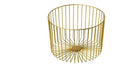 Draadmand rond - Ø330mm - Goud - Van Erkel Winkelmaterialen
