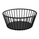 Draadmand rond 'Urban' - Ø170x70mm - Zwart - Van Erkel Winkelmaterialen