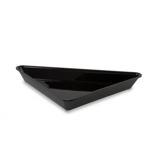 Driehoek schaal - 380x380x530mm - Zwart - Van Erkel Winkelmaterialen