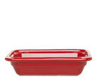Emile Henry aardewerk schaal - 265x162x65mm (GN1/4) - Rood - Van Erkel Winkelmaterialen